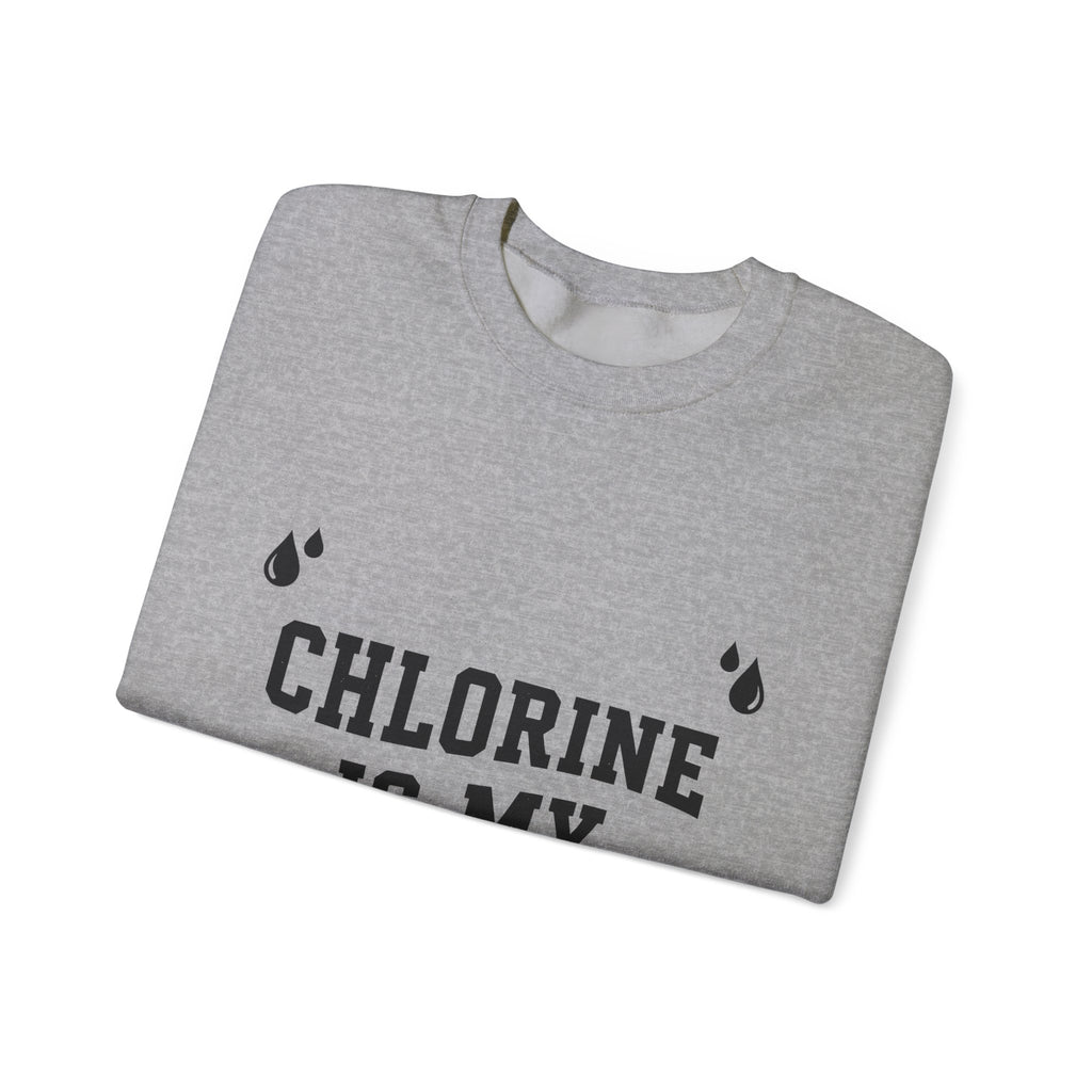 Water Drops Sweatshirt Swimming Athlete Gift Women Bold Sweatshirt Droplets Sweatshirt