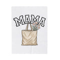 Flower Blanket Blanket Moms Blooms Gift Women Sketch Blanket Tote Blanket Mother Fan Drawing Design Blanket Simple Tulip Flower Blanket