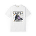 Bony Seer T-Shirt Boho Chic Zodiac Gift Women Witchy T-Shirt Oracle T-Shirt Bohemian Fan Mystical T-Shirt Astrology Graphic Hand Drawn Card Deck