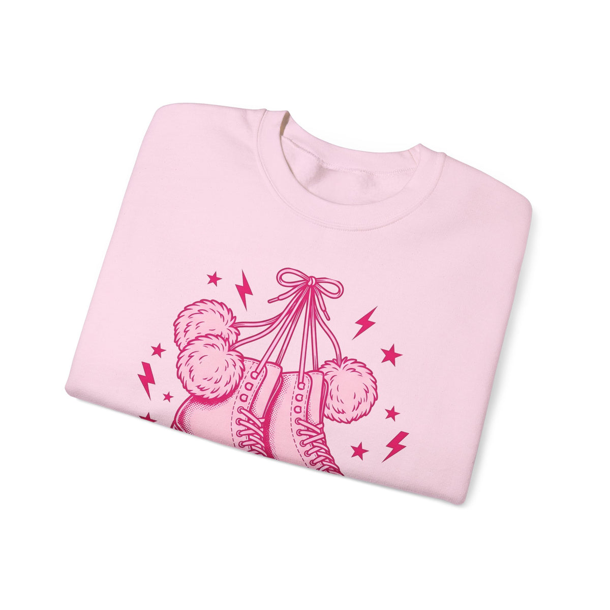 Ice Boots Sweatshirt Holiday Frost Gift Women Hand Drawn Sweatshirt Winter Boots Sweatshirt Christmas Fan Cold Weather Sweatshirt Frosty Graphic Sketch Fluff