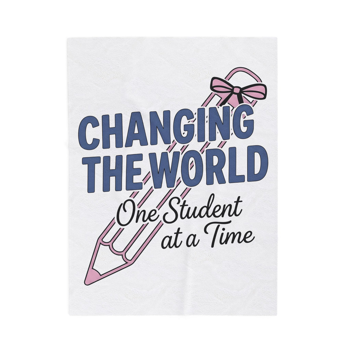 Graphite Bow Blanket Teachers Learning Gift Women Whimsical Blanket Graphite Arrow Blanket Educator Enthusiast Whimsy Blanket Education Graphic