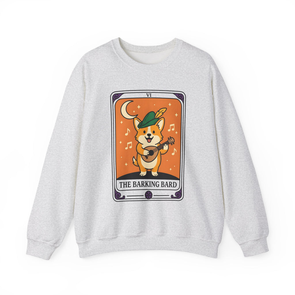 Corgi Performer Sweatshirt Boho Chic Animal Gift Women Anime Sweatshirt Pembroke Welsh Corgi Sweatshirt Bohemian Fan Manga Sweatshirt Animal Graphic Hand Drawn