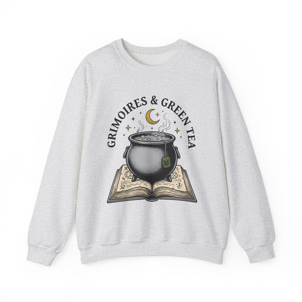 Witch Cauldron Sweatshirt Boho Chic Witchcraft Gift Women Vintage Sweatshirt Cauldron Sweatshirt Bohemian Enthusiast Retro Sweatshirt Occult Graphic Hand Drawn