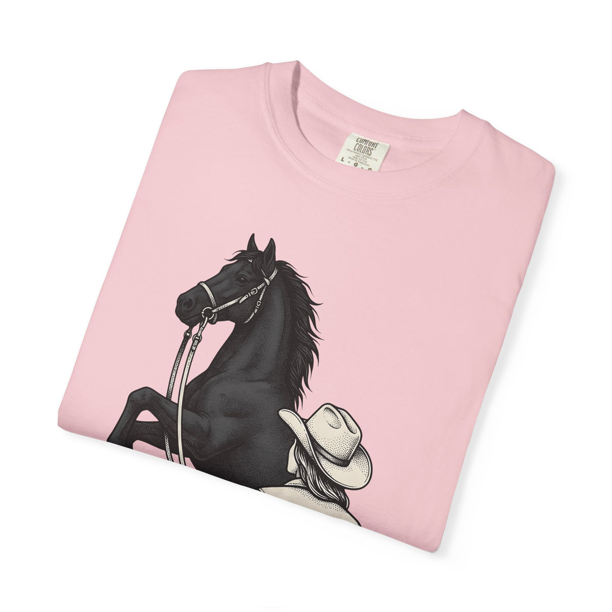 Ranch Horse T-Shirt Cowgirl Cowboy Gift Women Old School T-Shirt Ranch Horse T-Shirt Rodeo Fan Vintage T-Shirt Cowboy Graphic Line Art Power Bolt