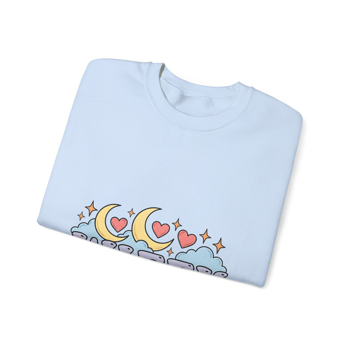 Moon Love Clouds Sweatshirt Mom Wedding Gift Women Fairy Tale Sweatshirt Lunar Sweatshirt Mother Enthusiast Mythical Sweatshirt Bridal Graphic Vintage Sparkle