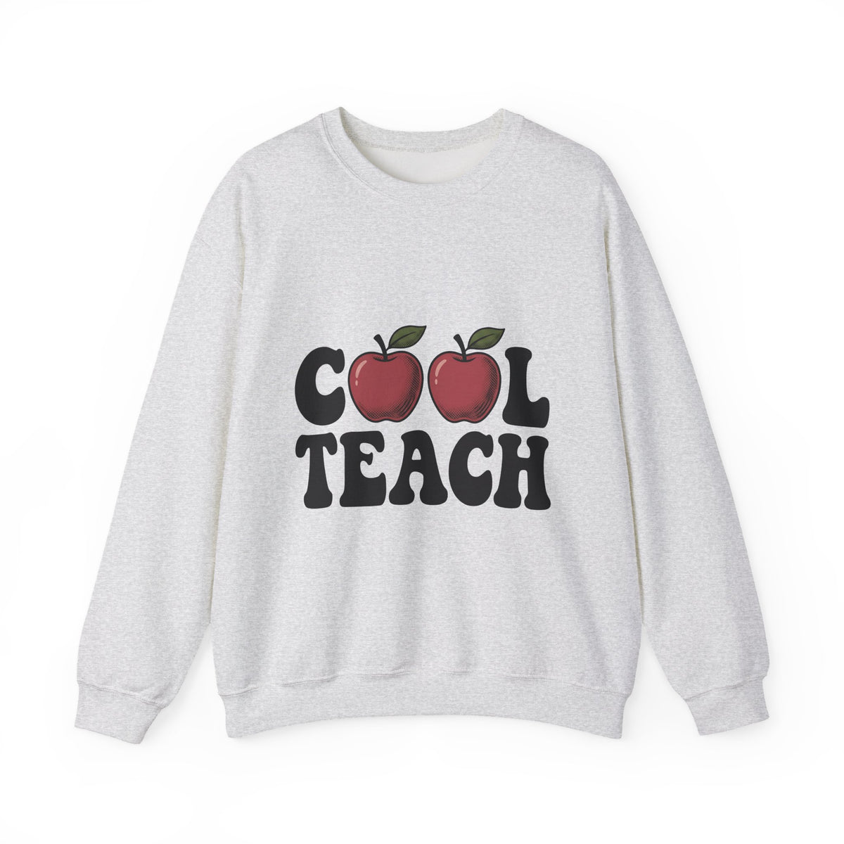 Apple Illustration Sweatshirt Teacher Gratitude Gift Women Retro Sweatshirt Fruit Sweatshirt Educator Enthusiast Vintage Sweatshirt Appreciation Graphic