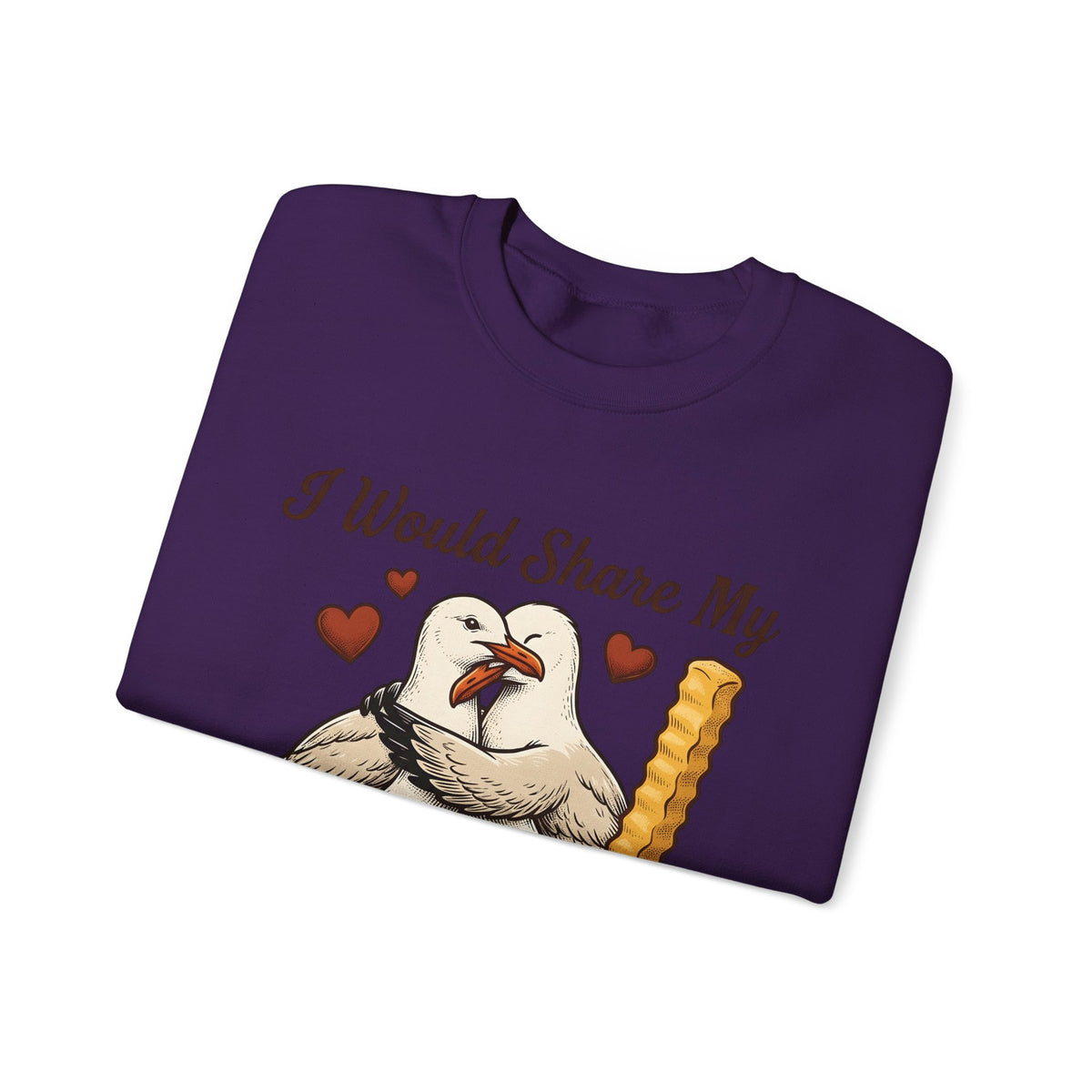Seagull Couple Sweatshirt St. Valentine's Day Humor Gift Women Vintage Sweatshirt Gull Sweatshirt Valentine Fan Retro Sweatshirt Funny Graphic Hand Drawn