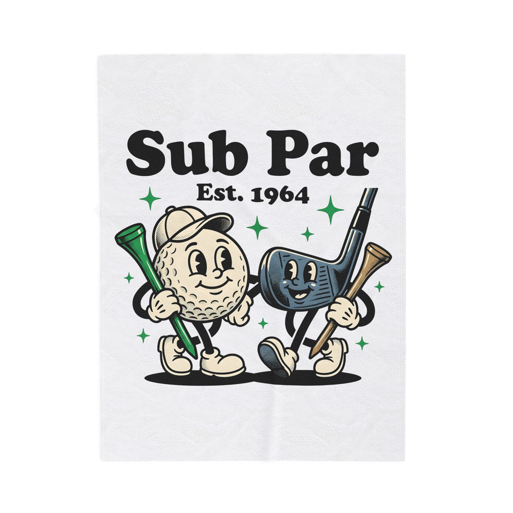 Golf Cartoon Blanket Golf Humor Gift Women Vintage Blanket Cartoon Character T-Sh