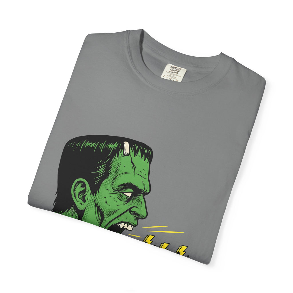 Frankenstein Creature Halloween Scary Gift Cartoon Monster Horror Fan Creepy Frightening T-Shirt