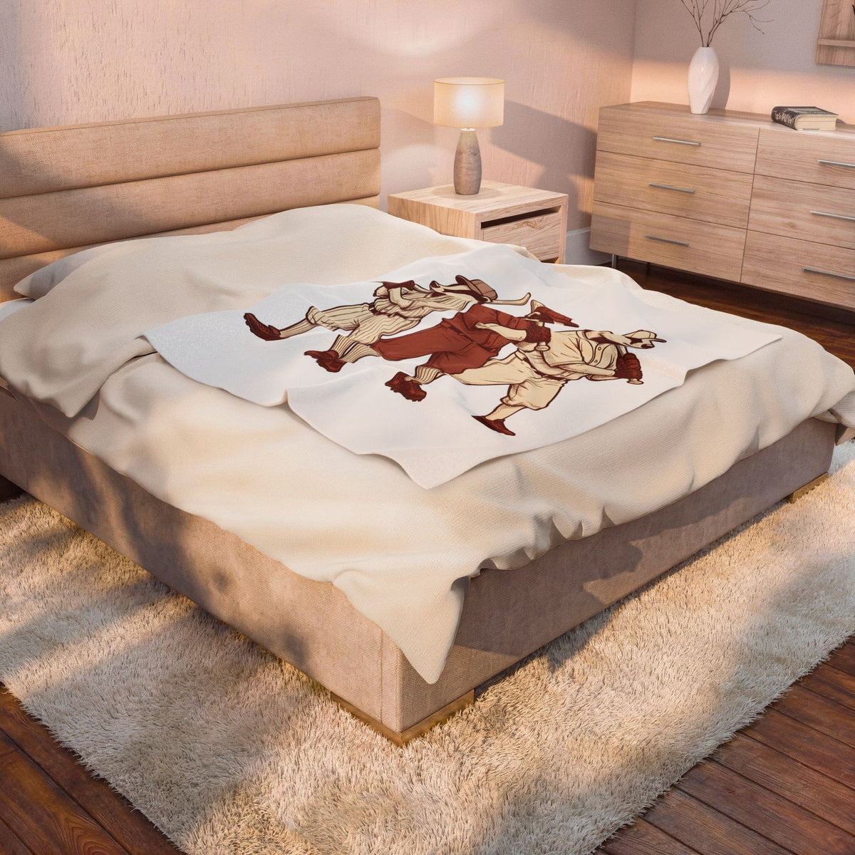 Badger Baseball Team Blanket Sports Fauna Gift Women Throwback Blanket Baseball Blanket Athlete Fan Baseball Retro Blanket Wildlife Graphic Line