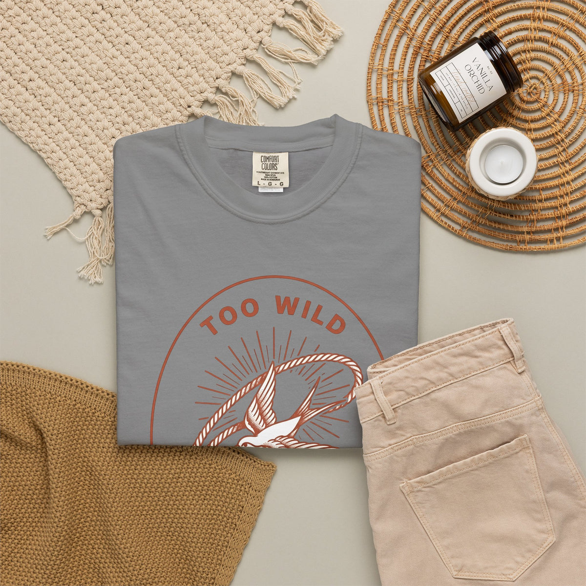 Swallow Bird Rope T-Shirt Cowgirl Adventure Gift Women Vintage T-Shirt Lariat T-Shirt Cowboy Fan Retro T-Shirt Explorer Graphic Western Sunburst