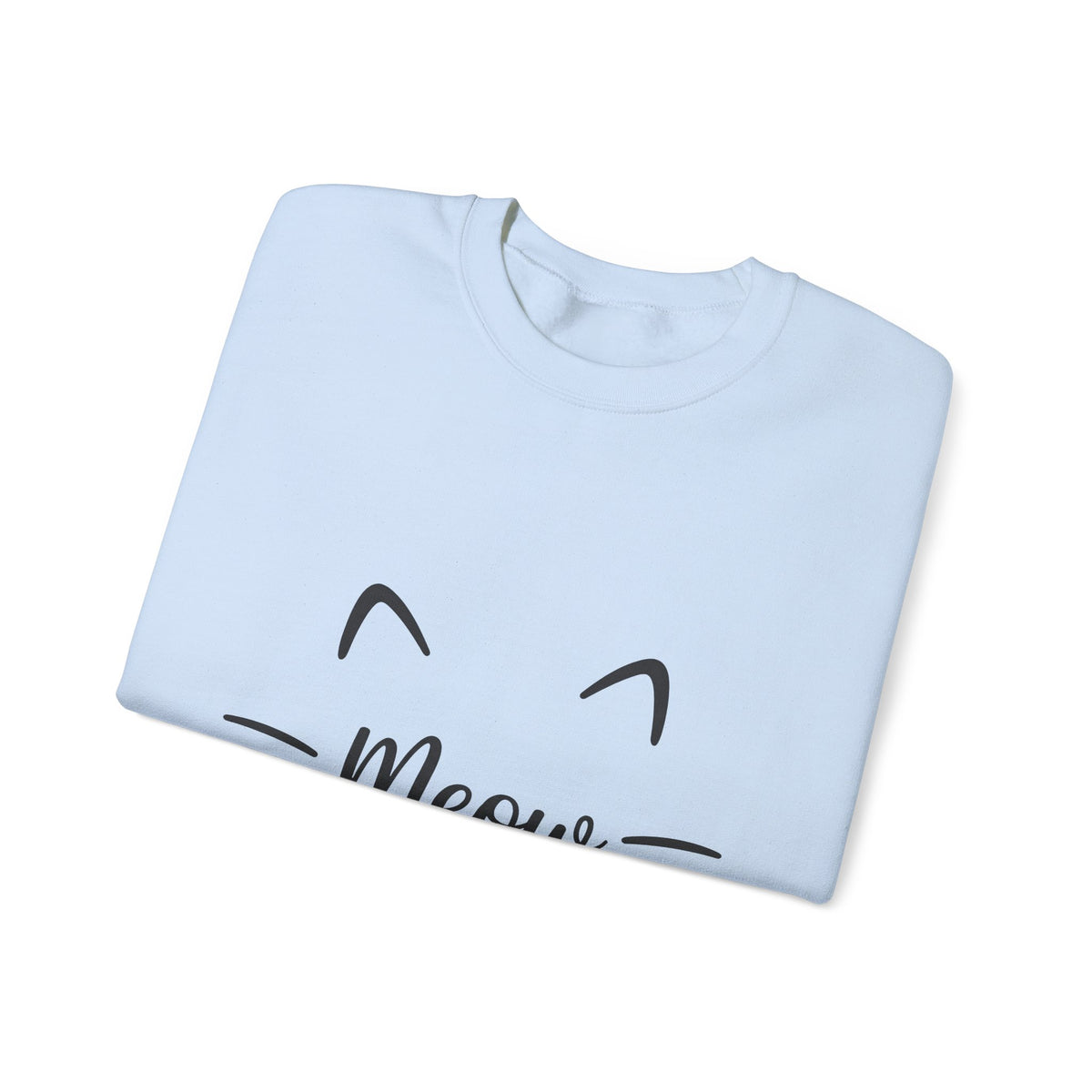 Cat Face Sweatshirt Cat Pets Gift Women Minimalist Sweatshirt Kitten Sweatshirt Cat Fan Feline Sweatshirt Animal Graphic Cat Enthusiast Hand Drawn Heart Nose