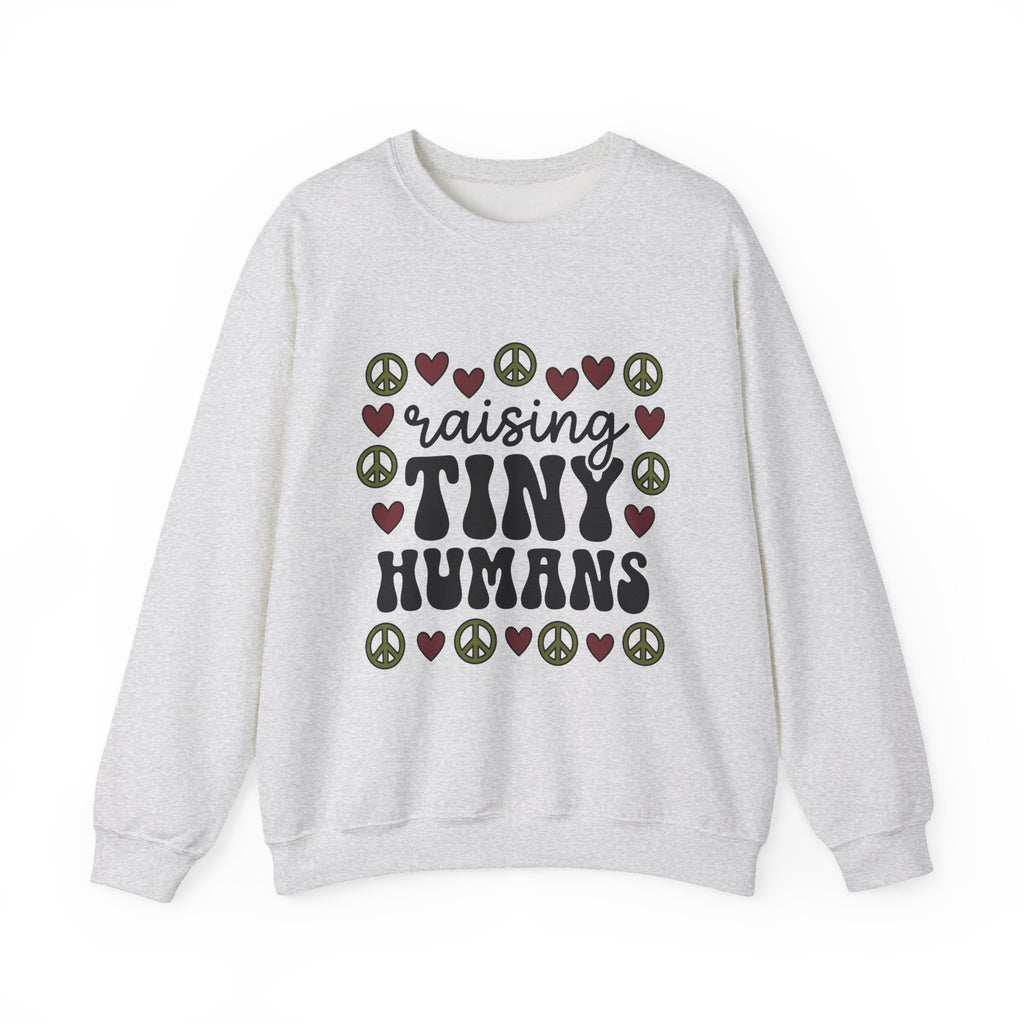 Peace Heart Motif Sweatshirt Moms Relatives Gift Women Folk Sweatshirt Harmony T
