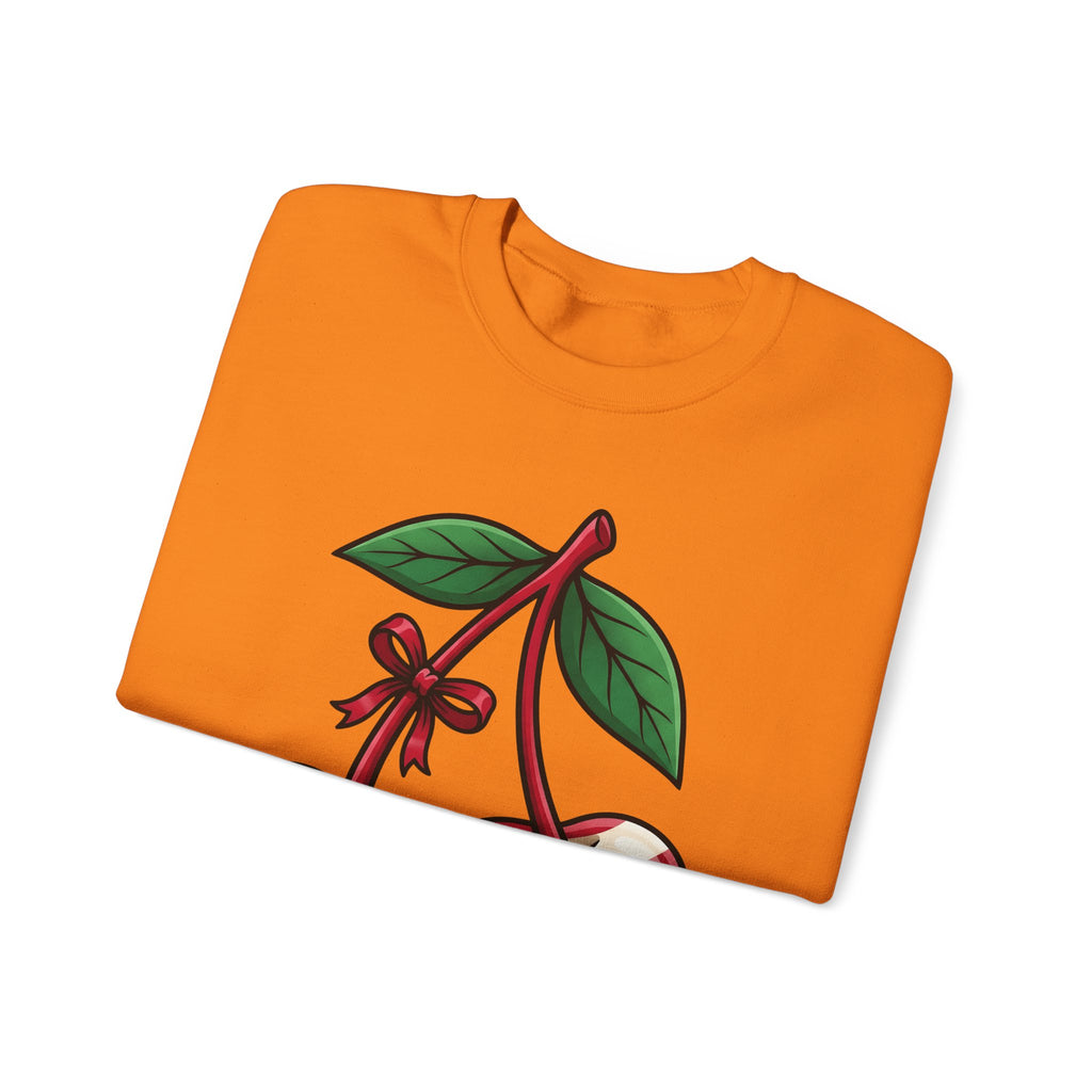 American Cherries 4Th Of July Beach Gift Comic Cherry Independence Day Fan Cartoon Coastal Sweatshirt