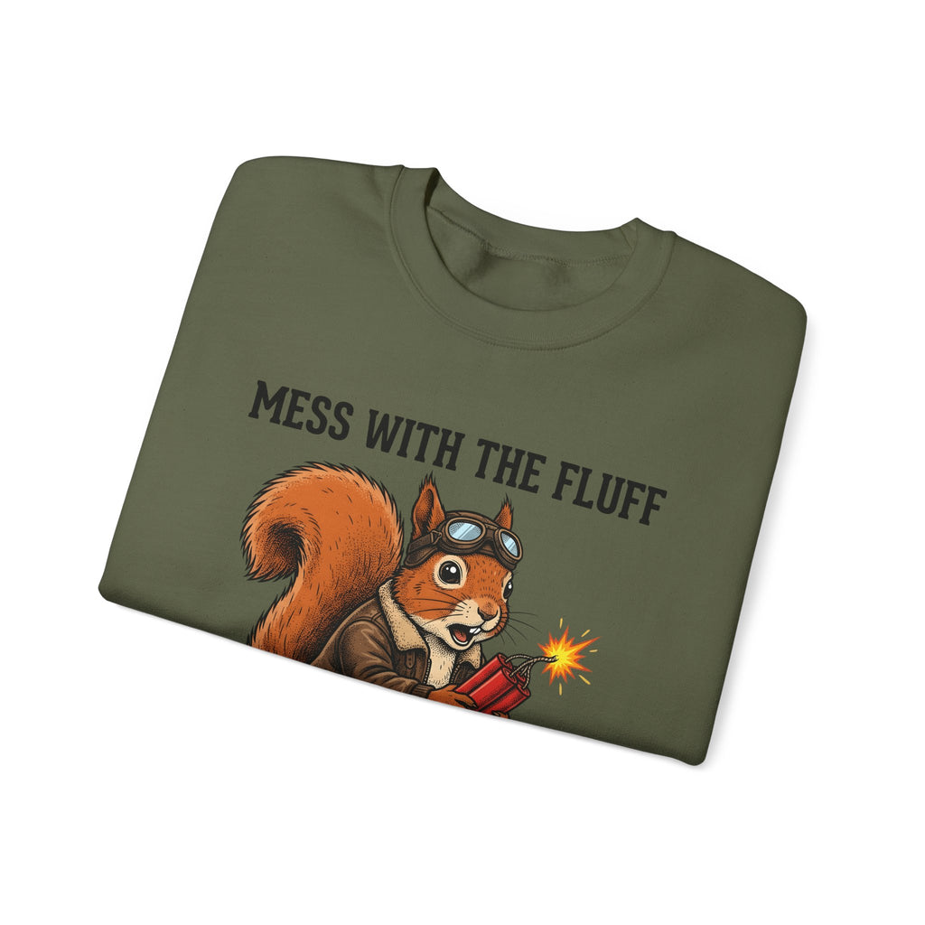 Chipmunk Flight Jacket Sweatshirt Funny Wildlife Gift Women Comic Sweatshirt Bomber Jacket Sweatshirt Humor Fan Cartoon Sweatshirt Animal Graphic Retro