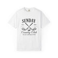 Golf Clubs Ball T-Shirt Golf Country Club Gift Women Vintage T-Shirt Golf Ball T-Shirt Golfer Enthusiast Retro T-Shirt Clubhouse Graphic Hand Drawn