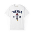 Firework Rocket 4Th Of July Celebration Gift Colorful Fireworks Independence Day Fan Vibrant Party T-Shirt