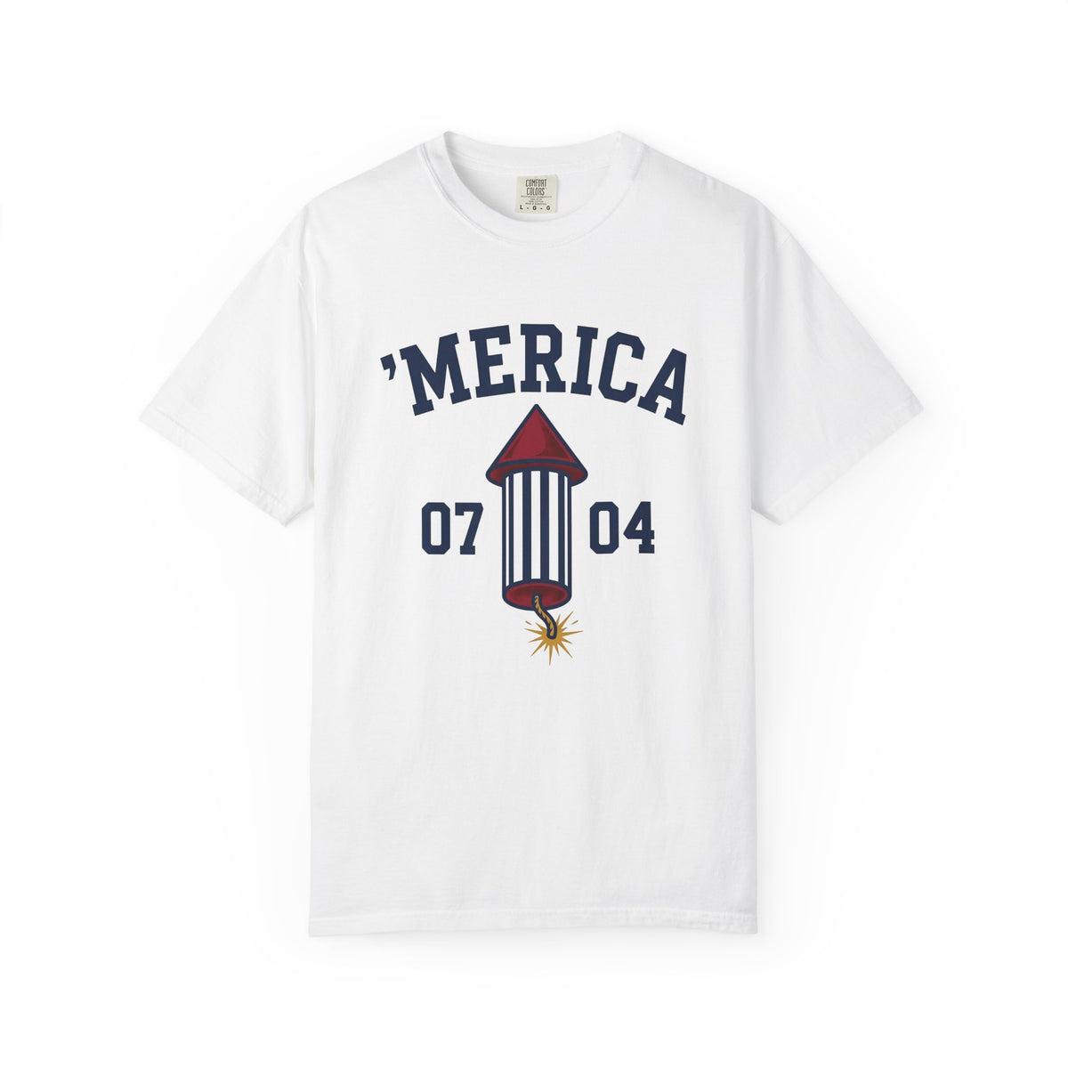 Firework Rocket 4Th Of July Celebration Gift Colorful Fireworks Independence Day Fan Vibrant Party T-Shirt