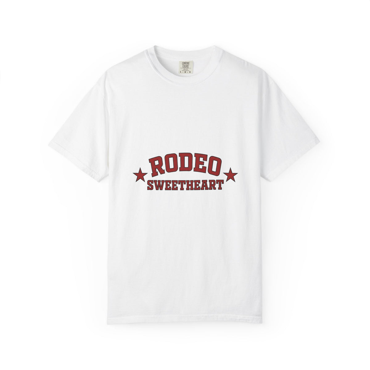 Western Lettering T-Shirt Cowgirl Country Gift Women Heavy T-Shirt Typography T-Shirt Cowboy Fan Vintage T-Shirt Rural Graphic Antique Star Badge