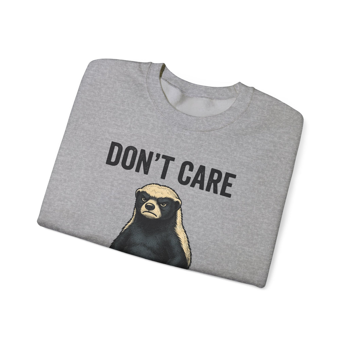 Honey Badger Boots Sweatshirt Cowgirl Wildlife Gift Women Retro Sweatshirt Combat Boots T
