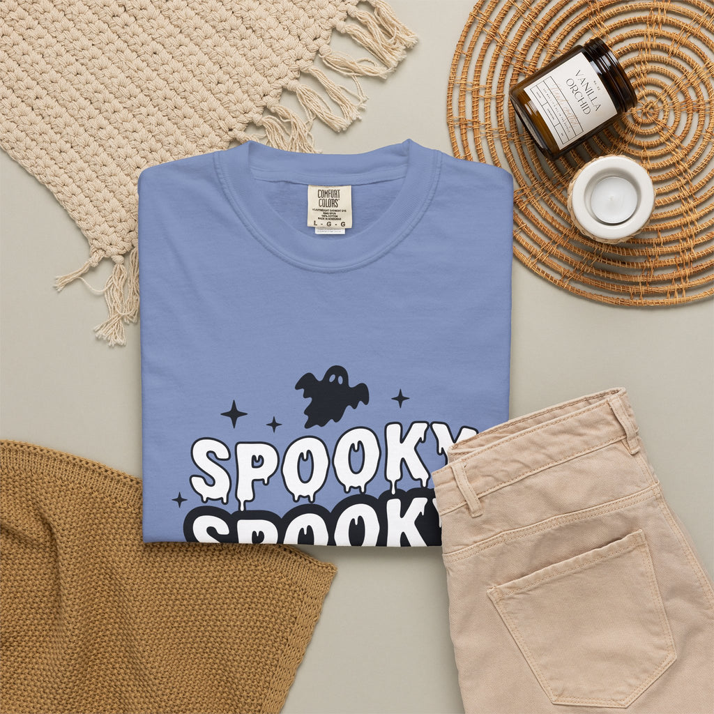Spirit Design T-Shirt Halloween Thriller Gift Women Modern T-Shirt Spirituality T-Shirt Horror Fan Abstract T-Shirt Suspense Graphic Vintage Web