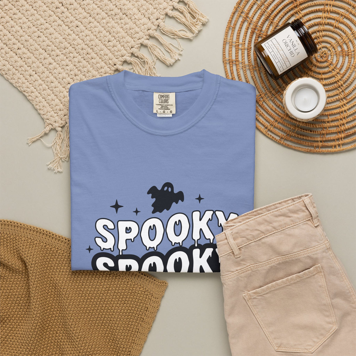 Spirit Design T-Shirt Halloween Thriller Gift Women Modern T-Shirt Spirituality T-Shirt Horror Fan Abstract T-Shirt Suspense Graphic Vintage Web