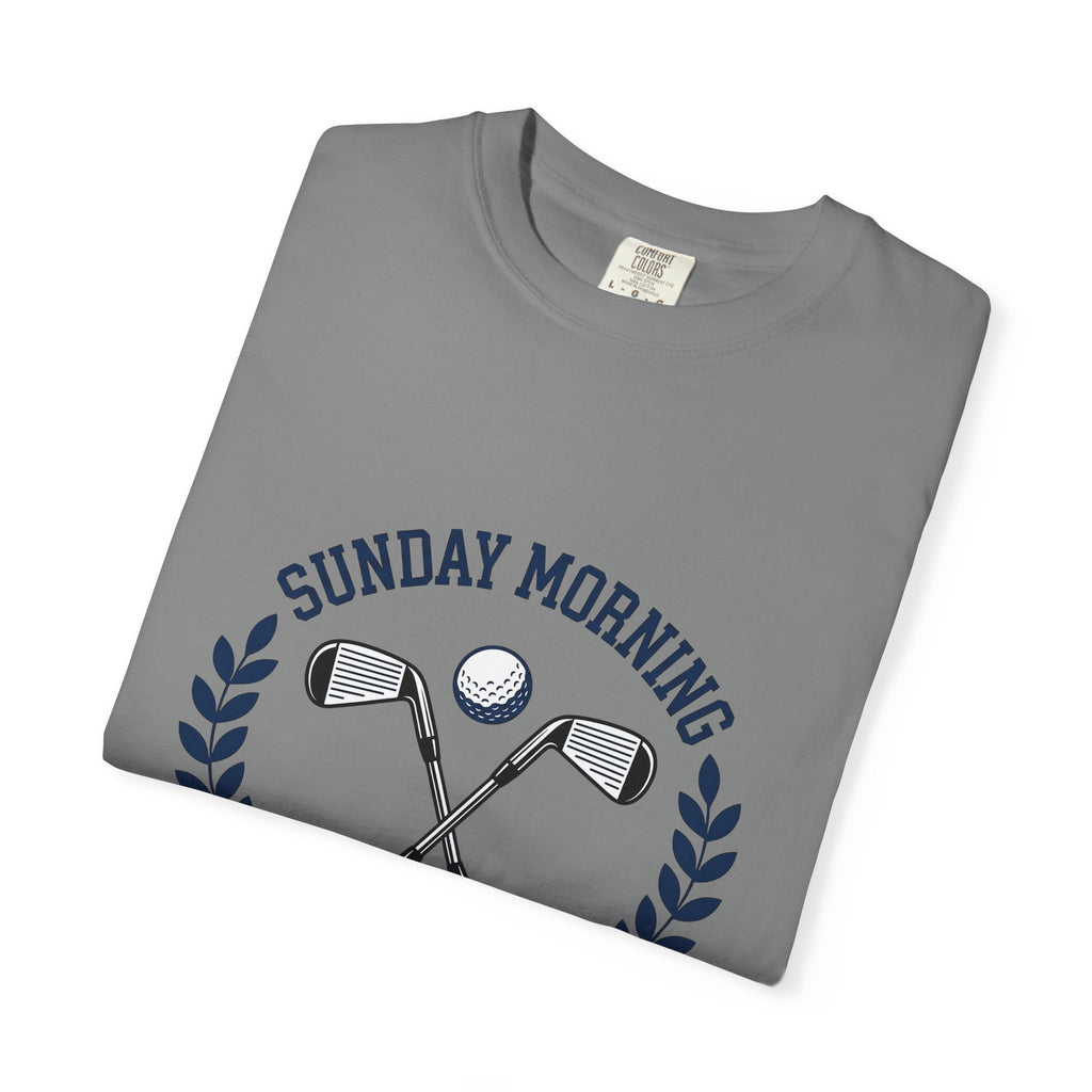 Golf Clubs T-Shirt Golf Adventure Gift Women Sketch T-Shirt Golf Irons T-Shirt Golfer Enthusiast Drawing Graphic Explorer Cartoon Golf Ball T-Shirt