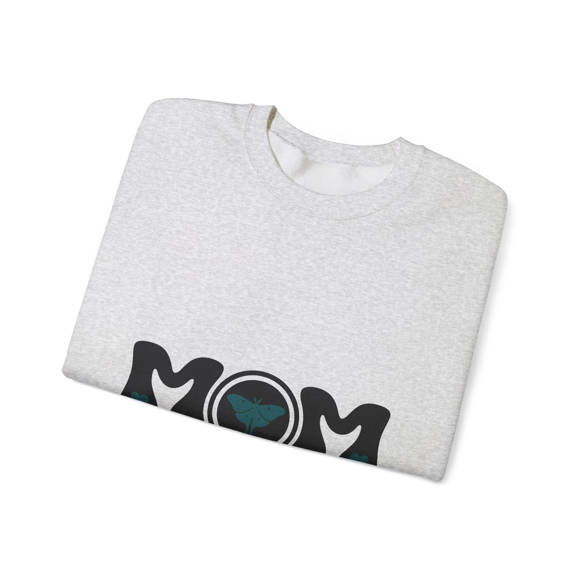 Butterfly Sweatshirt Moms Environment Gift Women 70s Sweatshirt Butterfly Sweatshirt Mother Fan Retro Sweatshirt Eco Graphic Classic Heart Shape Sweatshirt