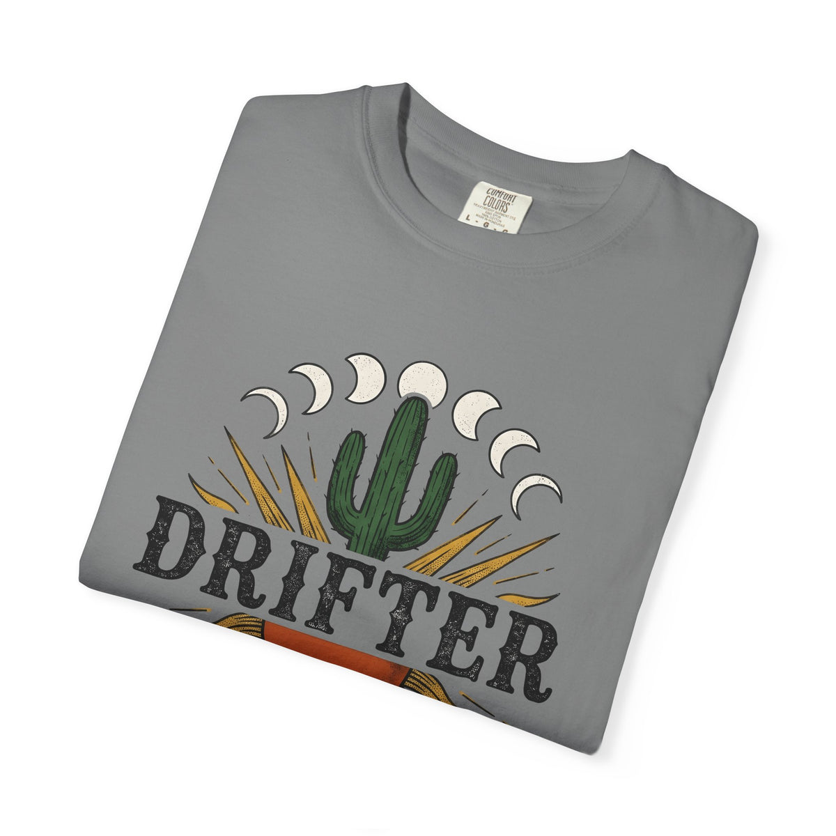 Desert Sun T-Shirt Cowgirl Cowboy Gift Women Southwestern T-Shirt Desert T-Shirt Rodeo Fan Western T-Shirt Ranch Graphic Antique Moon Cycle T-Shirt
