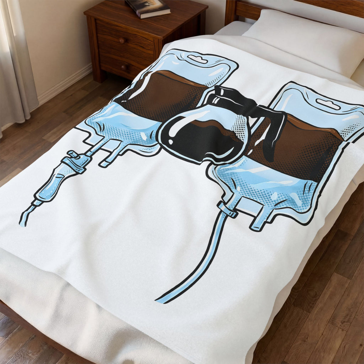 Coffee Steep Blanket Blanket Nurses Espresso Gift Women Comic Blanket Coffee Blanket Blanket Nurse Enthusiast Cartoon Blanket Coffee Illustration Retro