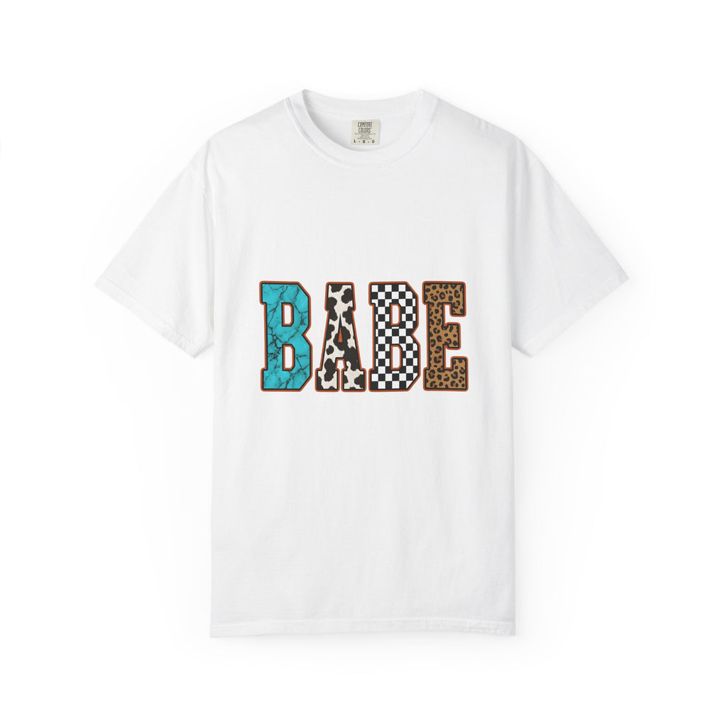 Animal Pattern Lettering T-Shirt Cowgirl Fashionable Gift Women Cowboy T-Shirt Typography T-Shirt Rodeo Fan Western T-Shirt Trendy Graphic Vintage