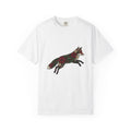 Fox Flower Holiday Winter Gift Floral Flower Christmas Fan Floral Snowflake Retro Pine Cone T-Shirt