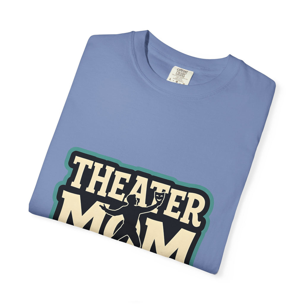 Play Actor T-Shirt Moms Show Gift Women Line Art T-Shirt Thespian T-Shirt Mother Fan Minimalist T-Shirt Drama Graphic Old School Theater Mask