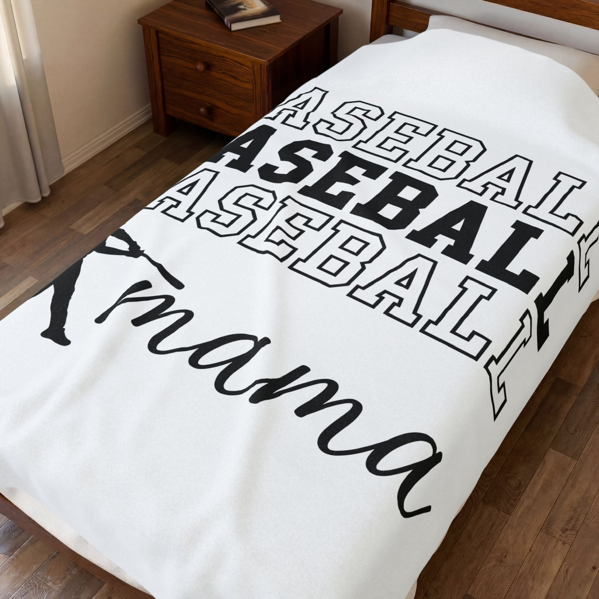 Baseball Ballplayer Blanket Baseball Mom Recreation Gift Women Energetic Blanket Baseball Player Blanket Baseball Mom Fan Vibrant Blanket Leisure