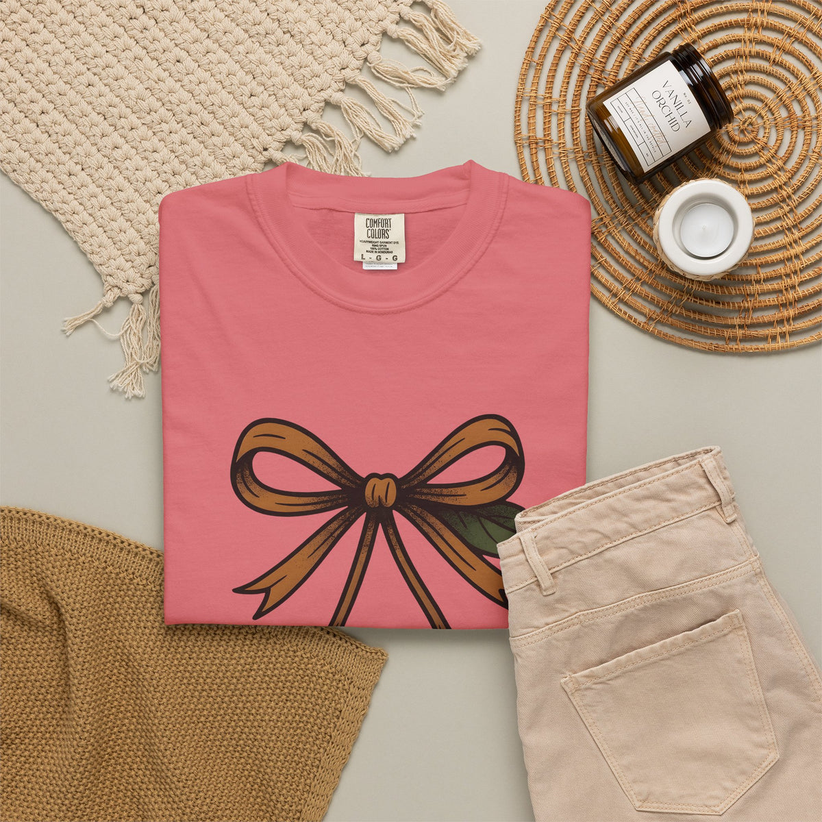Pumpkin Cherry T-Shirt Halloween Seasonal Gift Women Farmhouse T-Shirt Gourd T-Shirt Spooky Fan Rustic T-Shirt Autumn Graphic Line Art Arachnid