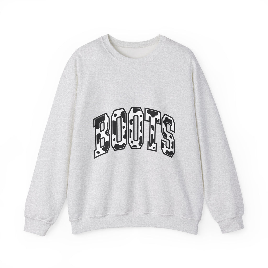 Varsity Cow Print Sweatshirt Western Outdoors Gift Women Strong Sweatshirt Cowhide Sweatshirt Rodeo Fan Country Sweatshirt Wilderness Graphic Old School