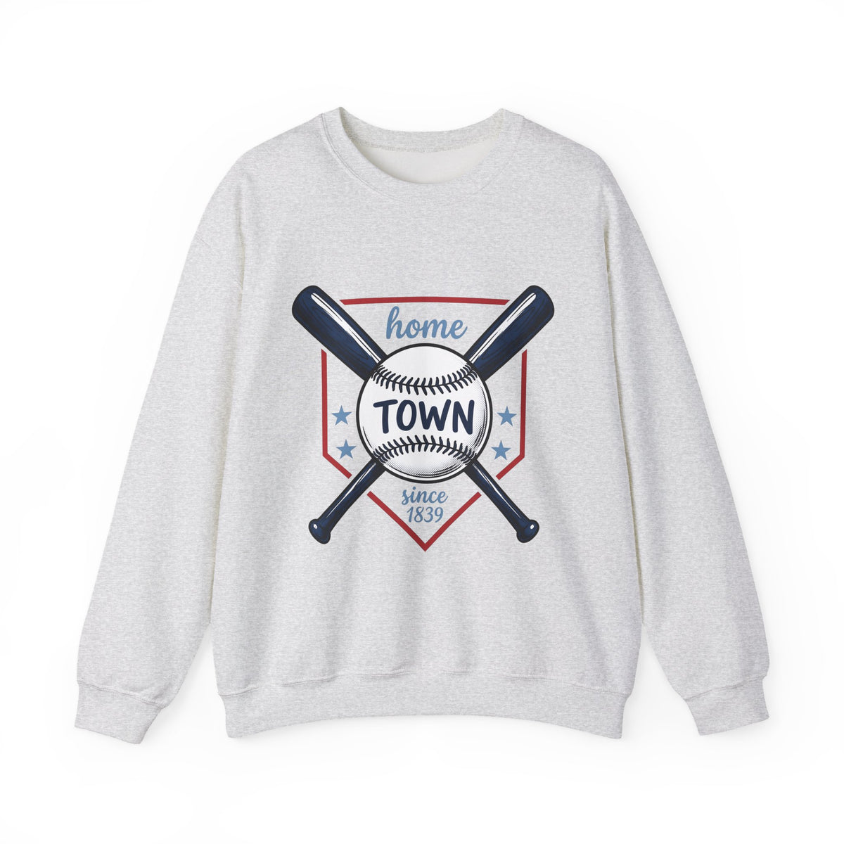 Baseball Graphic Sweatshirt America/4th Of July Sports Gift Women Vintage Sweatshirt Baseball Sweatshirt Patriot Fan Distressed Sweatshirt Athletic Graphic