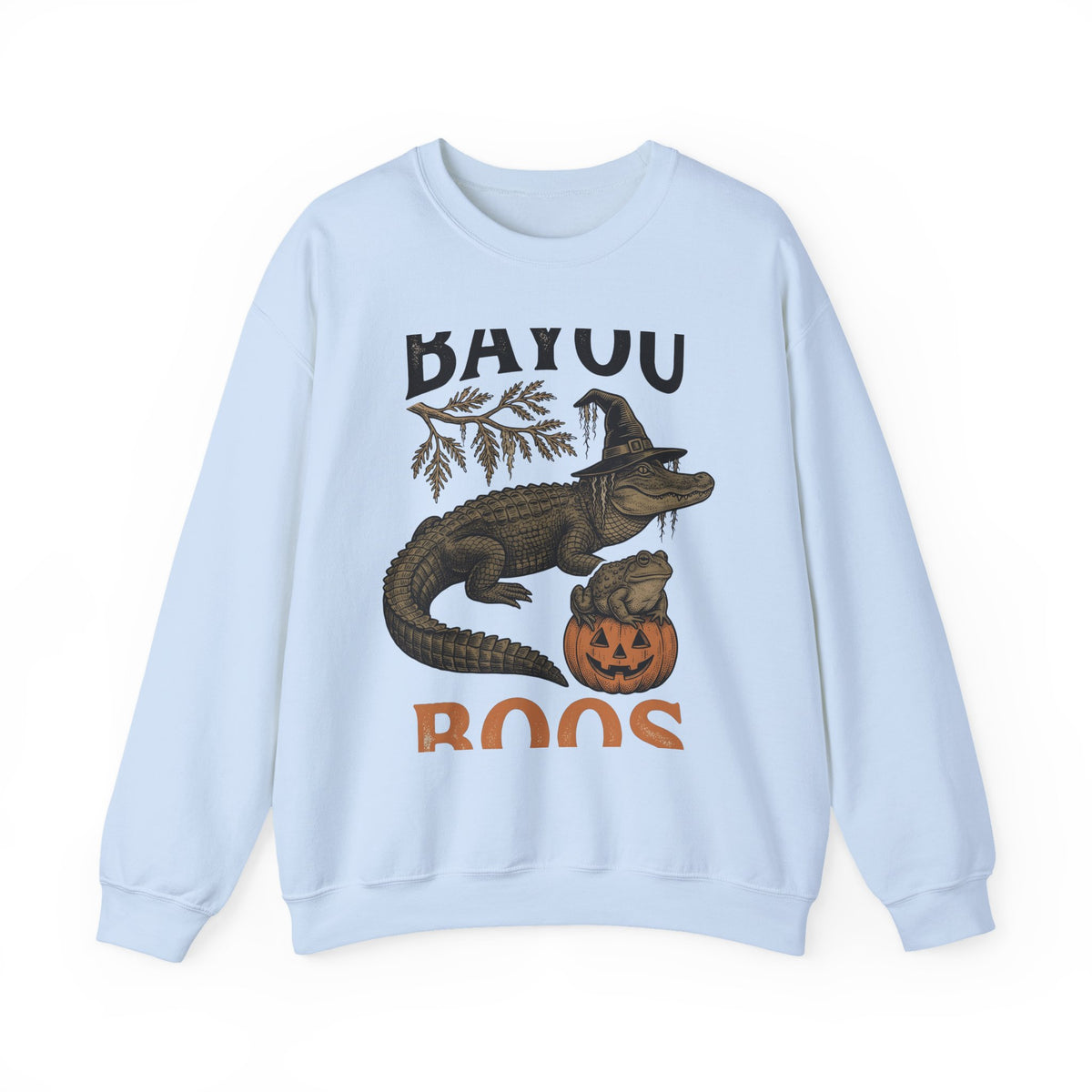 Alligator Frog Pumpkin Sweatshirt Halloween Animal Gift Women Vintage Sweatshirt Toad Sweatshirt Horror Fan Retro Sweatshirt Creature