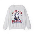 Founding Father Illustration Sweatshirt America Heritage Gift Women Traditional Sweatshirt Patriot Sweatshirt American Fan Historical Sweatshirt Heritage