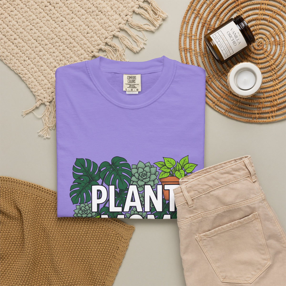 Indoor Plants T-Shirt Plant Mom Garden Gift Women Modern T-Shirt Houseplants T-Shirt Plant Lady Enthusiast Contemporary T-Shirt Gardening Graphic