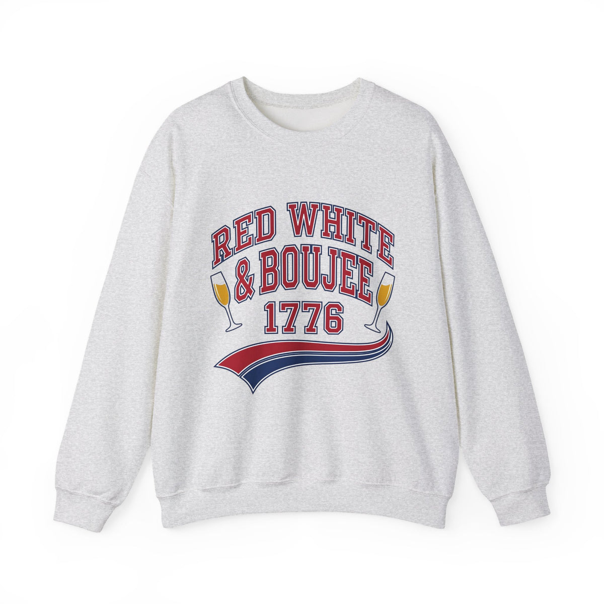 Champagne Flutes Sweatshirt 4th Of July Celebration Gift Women Varsity Sweatshirt Champagne Glasses Sweatshirt Fireworks Fan Letterman Sweatshirt Party Graphic