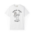 Tennis Competitor T-Shirt Sports Exercise Gift Women Cartoon T-Shirt Tennis Player T-Shirt Athlete Fan Tennis Star T-Shirt Fitness Graphic Flat