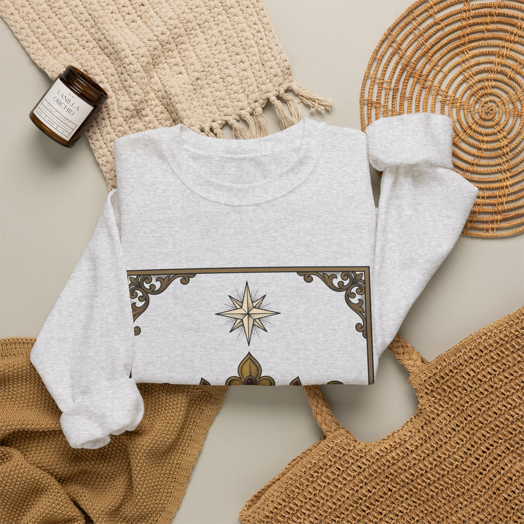 Royal Crown Sweatshirt Moms Empire Gift Women Sketch Sweatshirt Tiara Sweatshirt Motherhood Fan Drawing Design Detailed Twinkle Sweatshirt