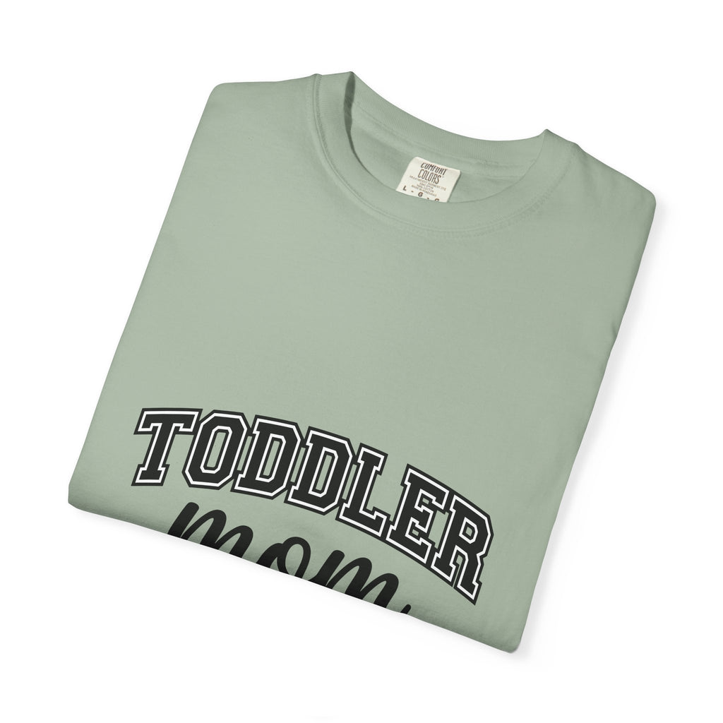 Varsity Lettering Style T-Shirt Mom Home Gift Women Thick T-Shirt Letterman T-Shirt Motherhood Fan Bold T-Shirt Domestic Graphic Basic Semicircle