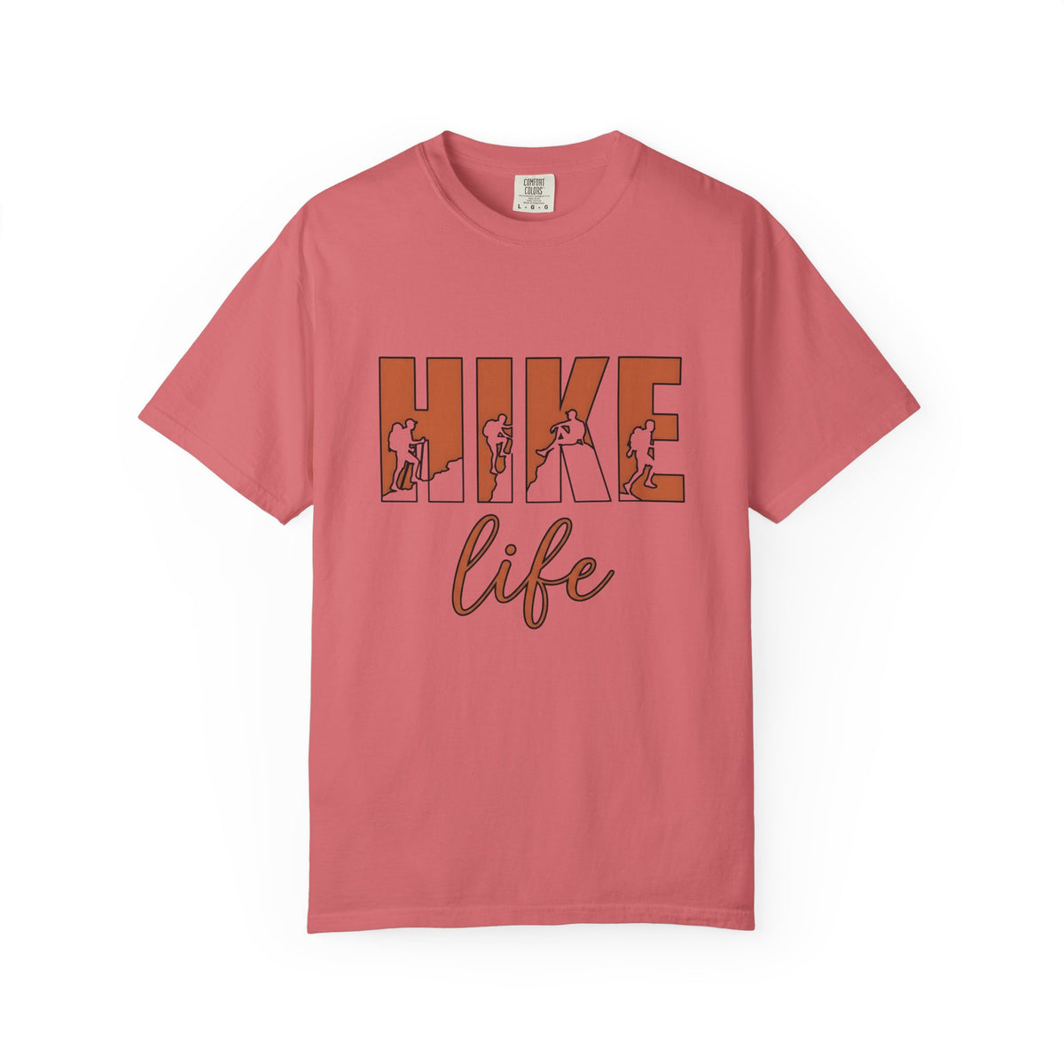 Backpacker Print T-Shirt Hiking Exploration Gift Women Striking T-Shirt Traveler T-Shirt Trekker Enthusiast Artistic T-Shirt Adventure Graphic