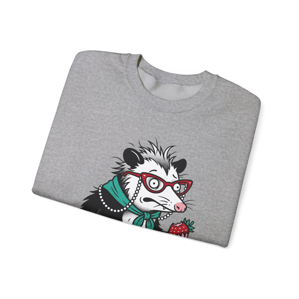 Opossum Possum Wildlife Gift Comic Possum Opossum Fan Opossum Wildlife Sweatshirt