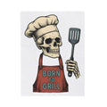 Skeleton Cook Blanket Barbecue Fun Gift Women Classic Blanket Skeleton Blanket Bbq Fan Vintage Blanket Humor Graphic Line Art Grill Spatula Blanket