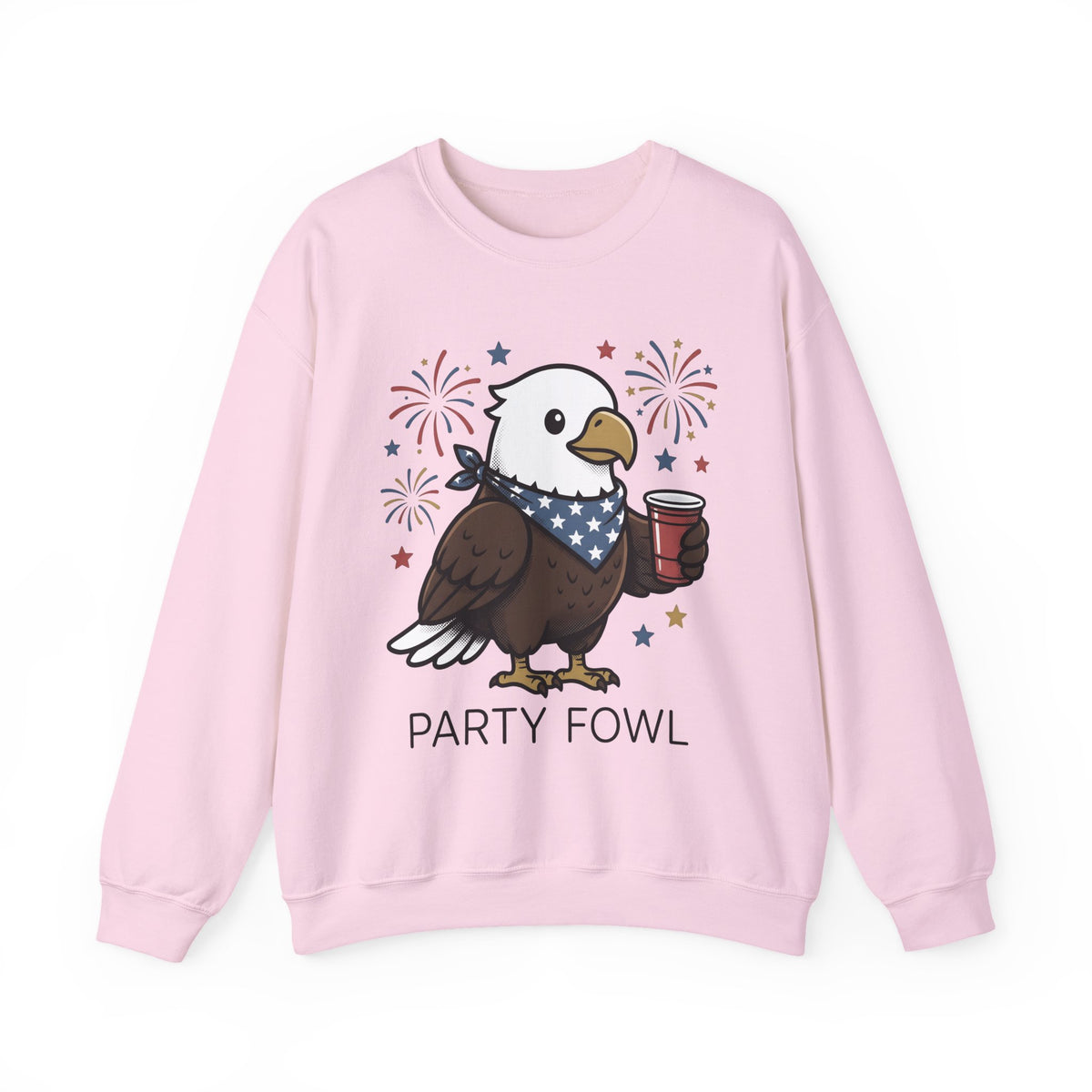 Bald Eagle Sweatshirt 4th Of July Usa Gift Women Comic Sweatshirt Eagle Sweatshirt Independence Day Fan Cartoon Sweatshirt American Graphic Vintage Fireworks