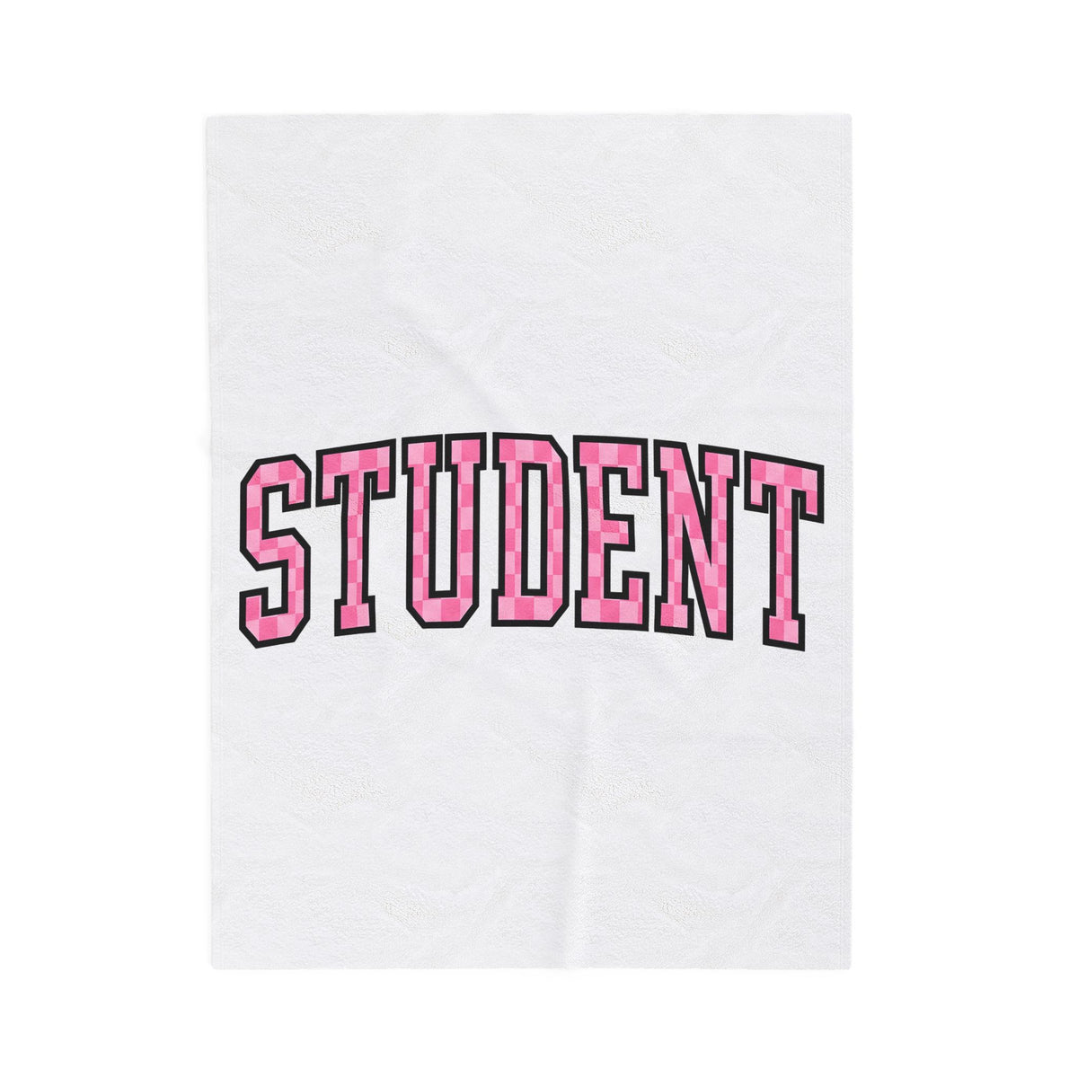 Scholar Writing Blanket Student Study Gift Women Varsity Blanket Academic Blanket Learner Enthusiast Letterman Blanket Learning Graphic Clear