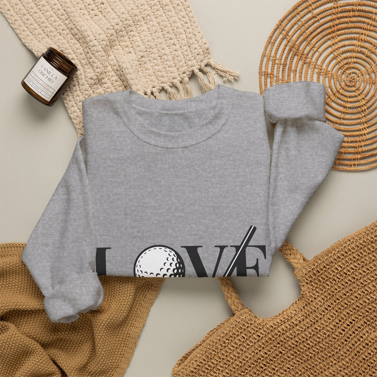 Golf Ball Sweatshirt Sweatshirt Golf Pastime Gift Women Strong Sweatshirt Golf Sweatshirt Golf Enthusiast Bold Sweatshirt Leisure Graphic Simple Athletic Gear Sweatshirt